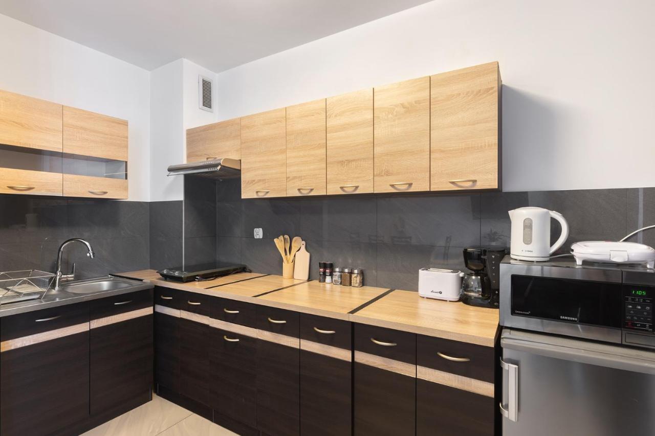 Ferienwohnung Apartament Z Balkonem 9 Krakau Exterior foto